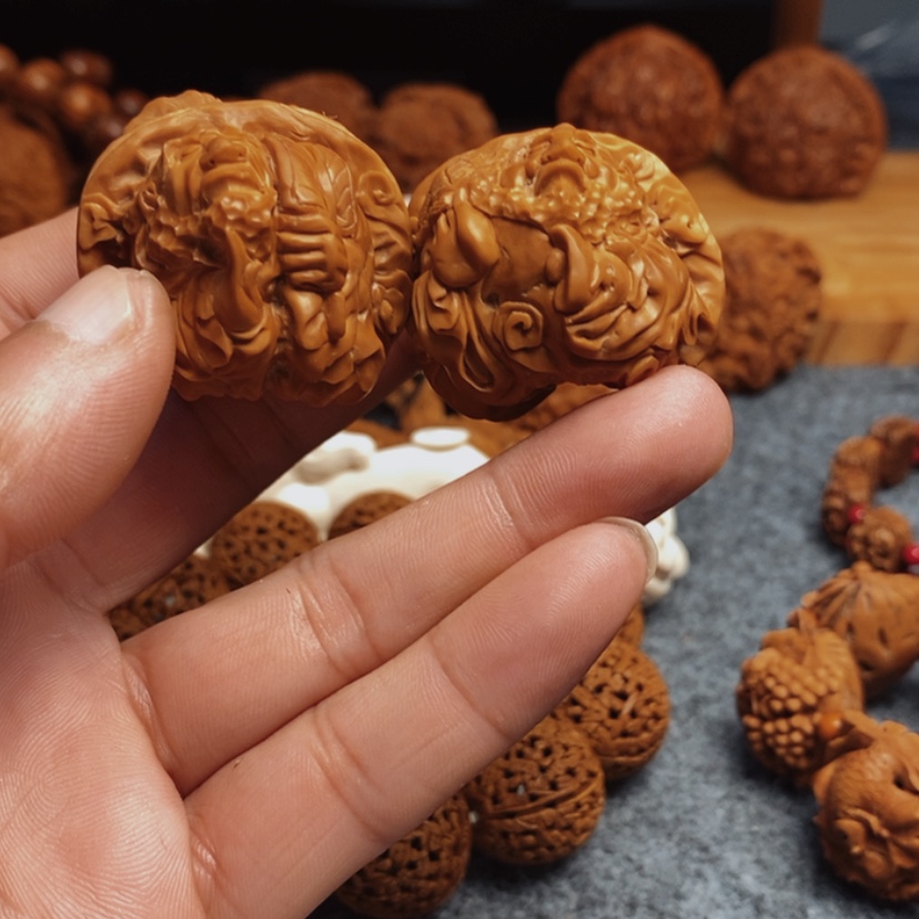 【闪购商品】手串/手链核桃云**清桃核雕刻