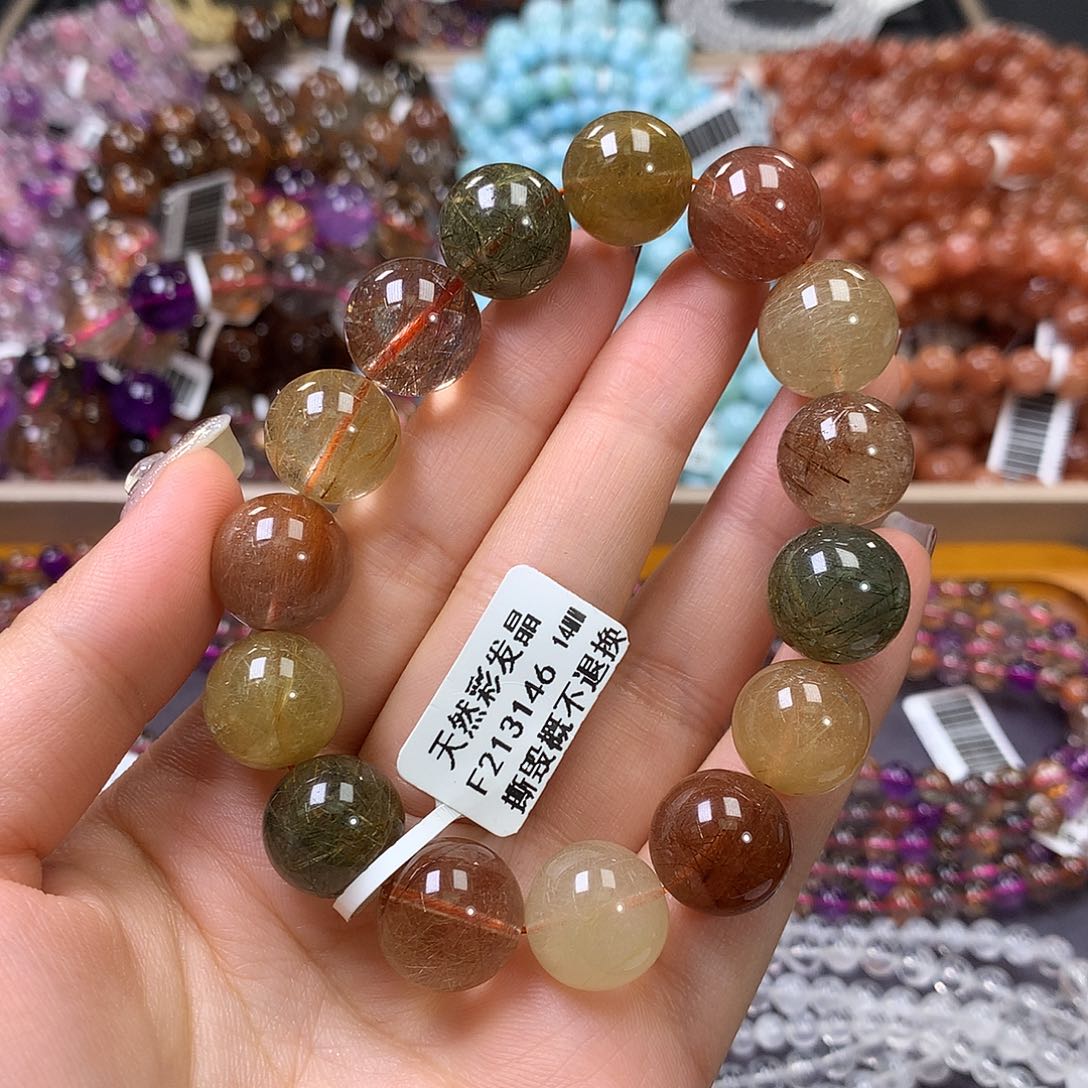 未镶嵌手链水晶，