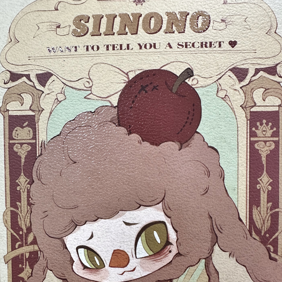 SIINONO想告诉你个秘密手办摆件毛绒娃娃公仔盲盒