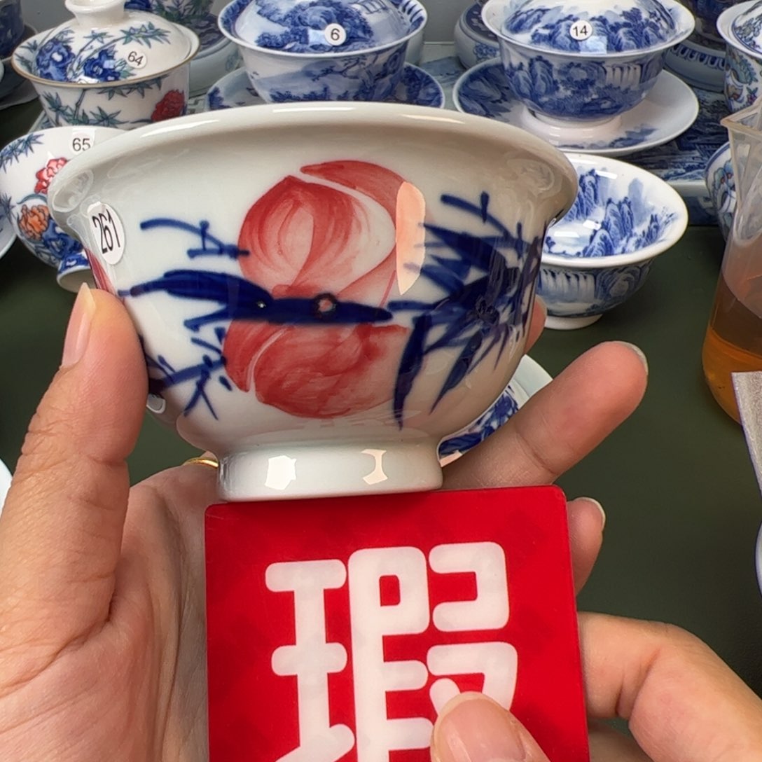 木木景德镇纯手工纯手绘茶具261