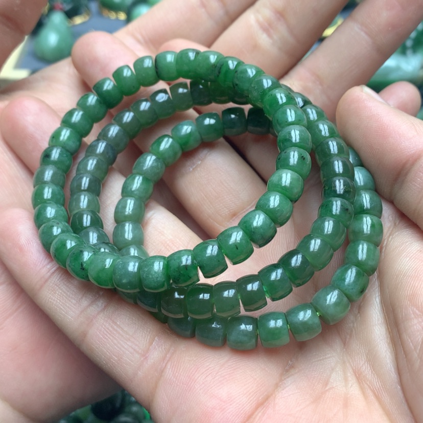 【闪购商品】和田玉（碧玉）手链未镶嵌