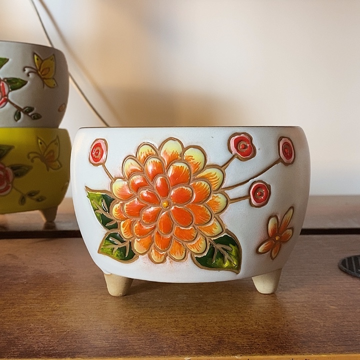 外13内11.5高10左右，纯手工制作，一单包邮