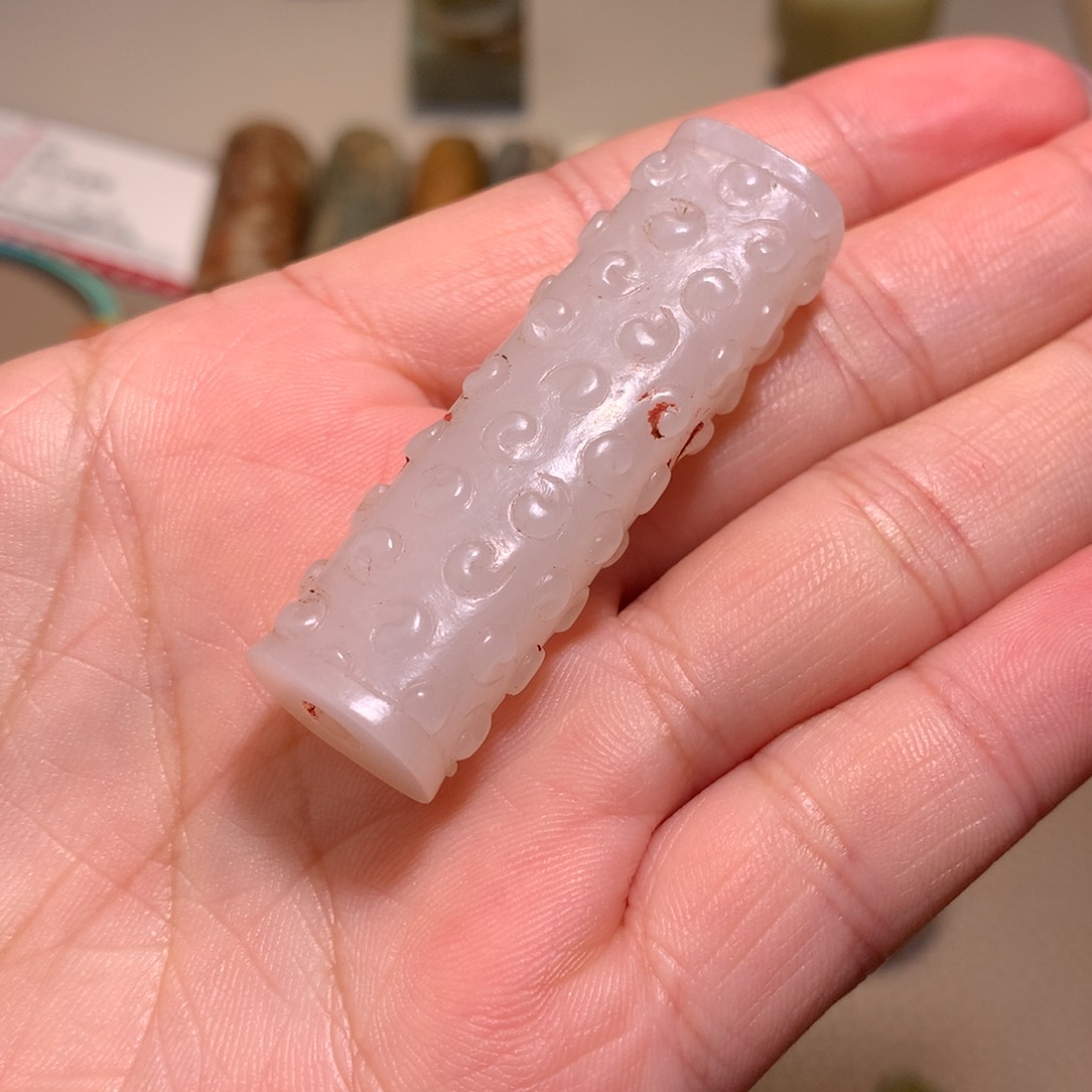 和田玉（糖玉）颈饰未镶嵌柘****意