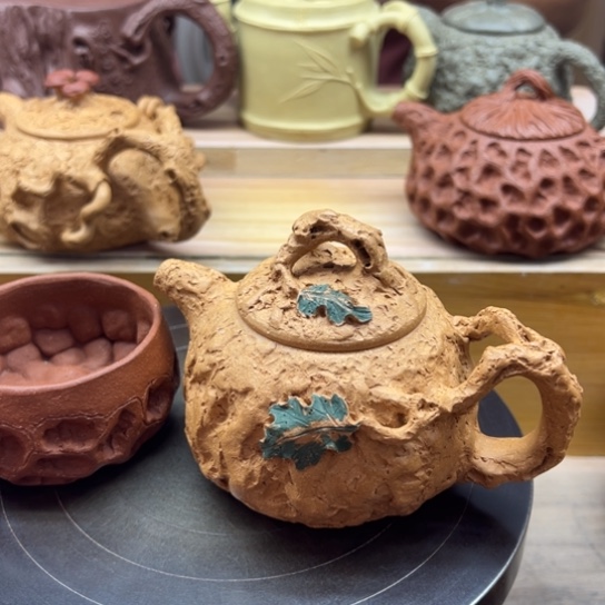 茶壶紫砂全手工制作