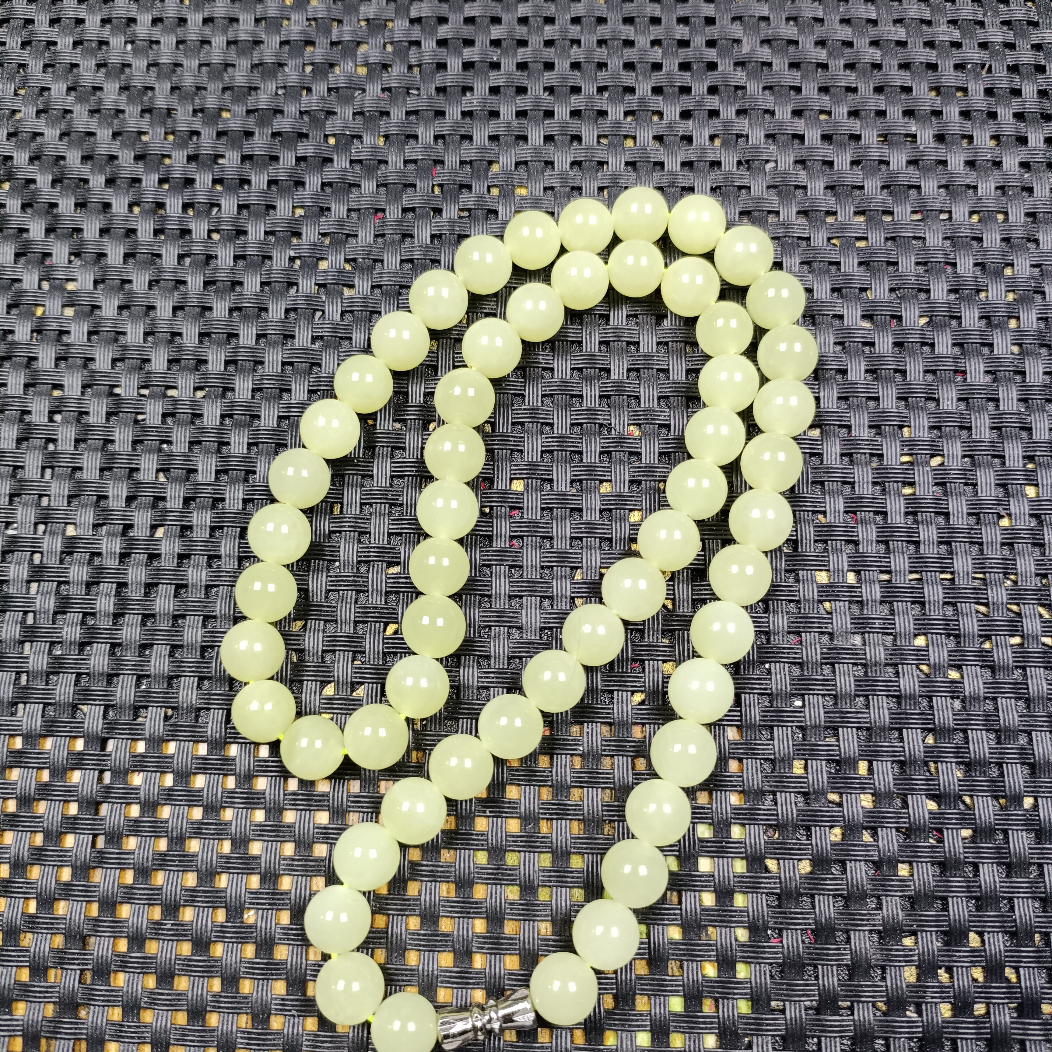 新疆和田玉黄口妈妈链