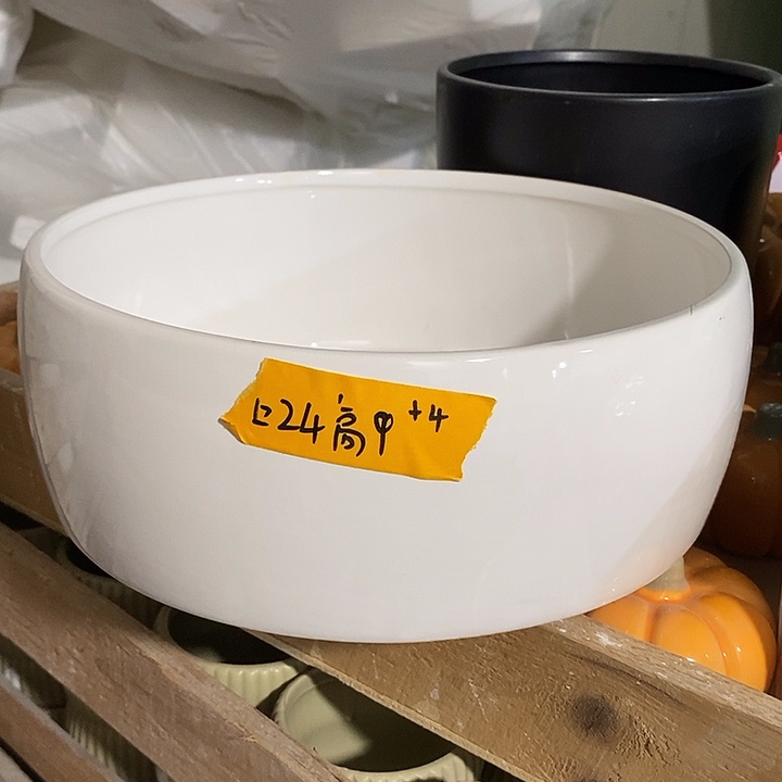 摆件陶水培陶盆无孔 瑕疵介意勿拍