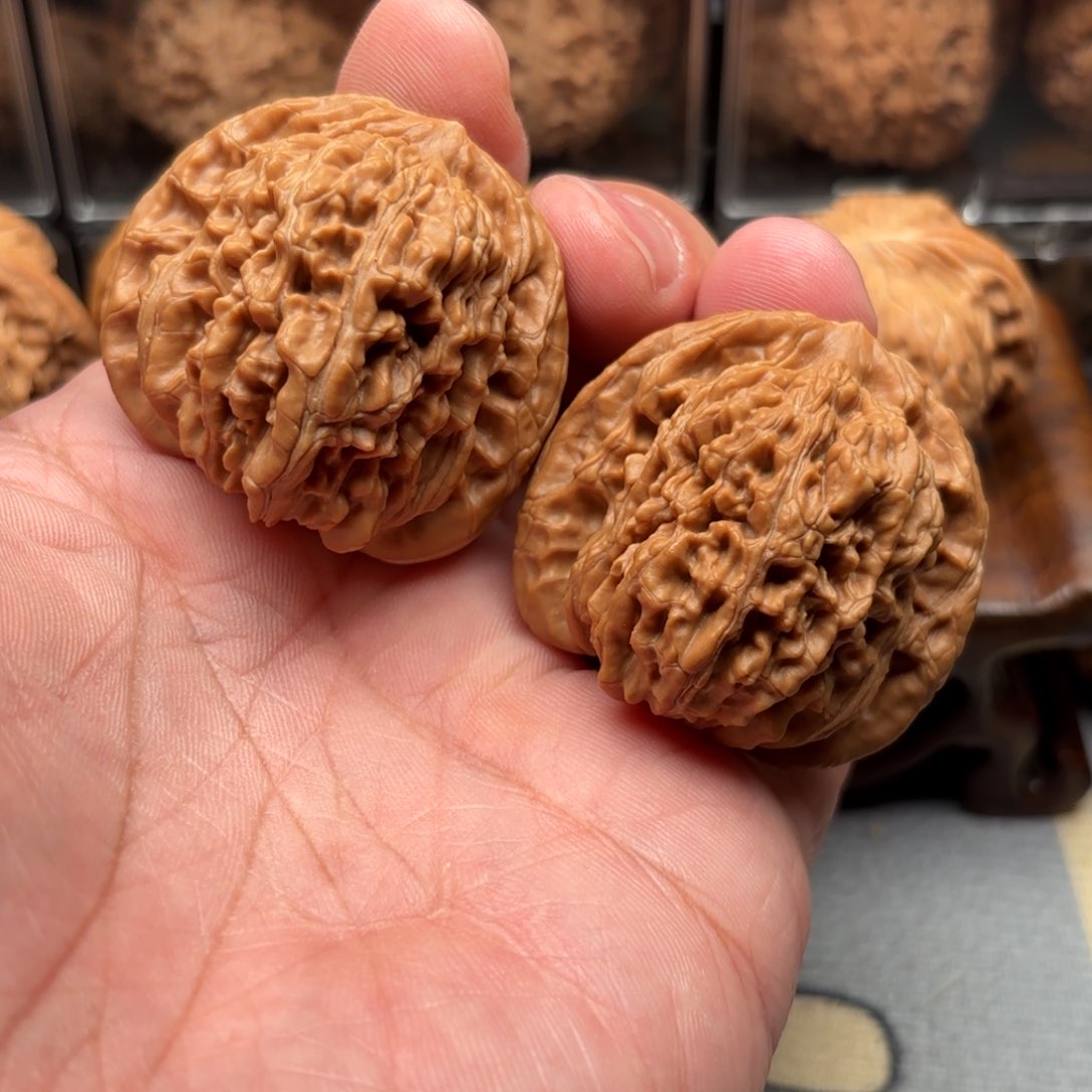 文玩核桃把件四座楼43