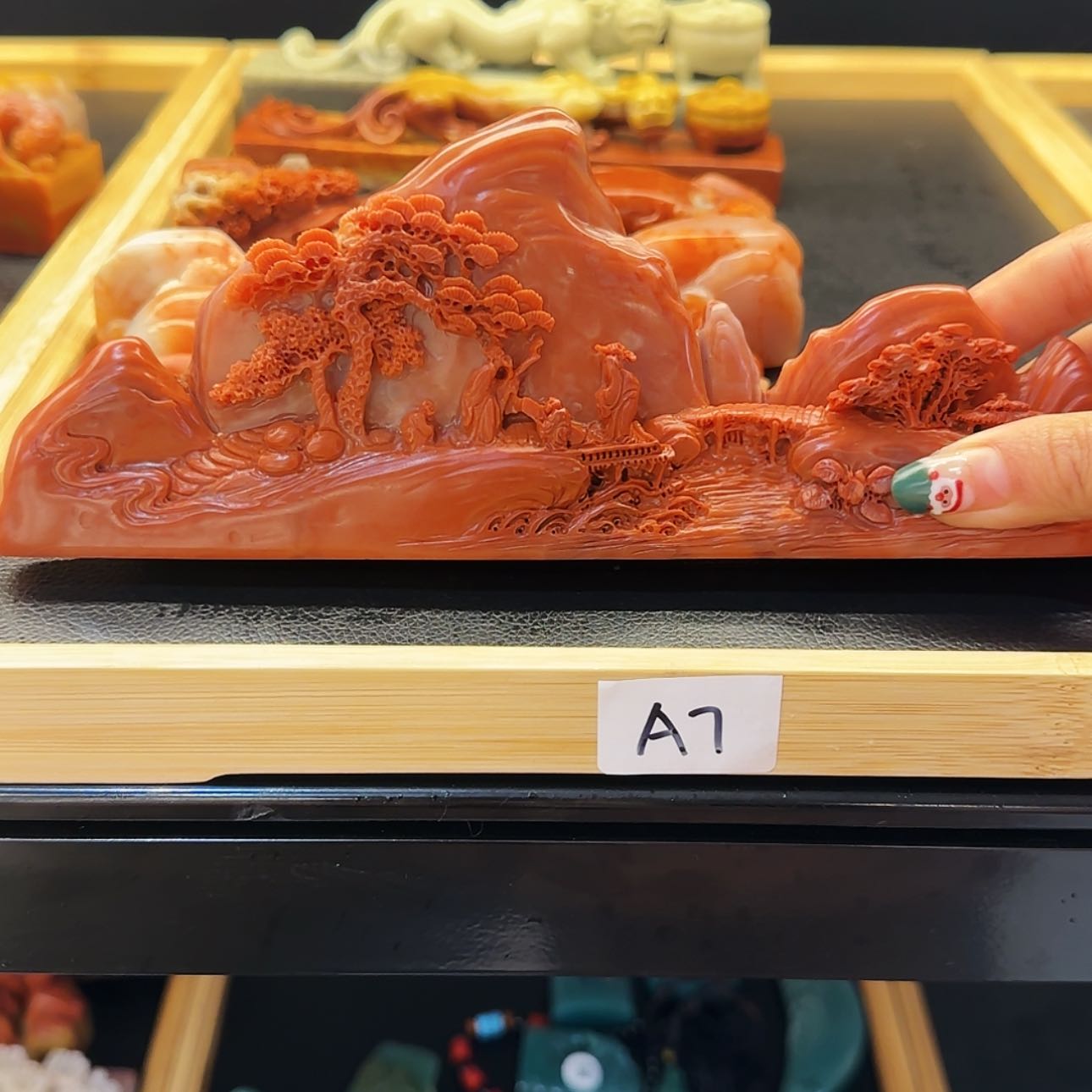 【闪购商品】寿山石印石娇****猪寿山石印章