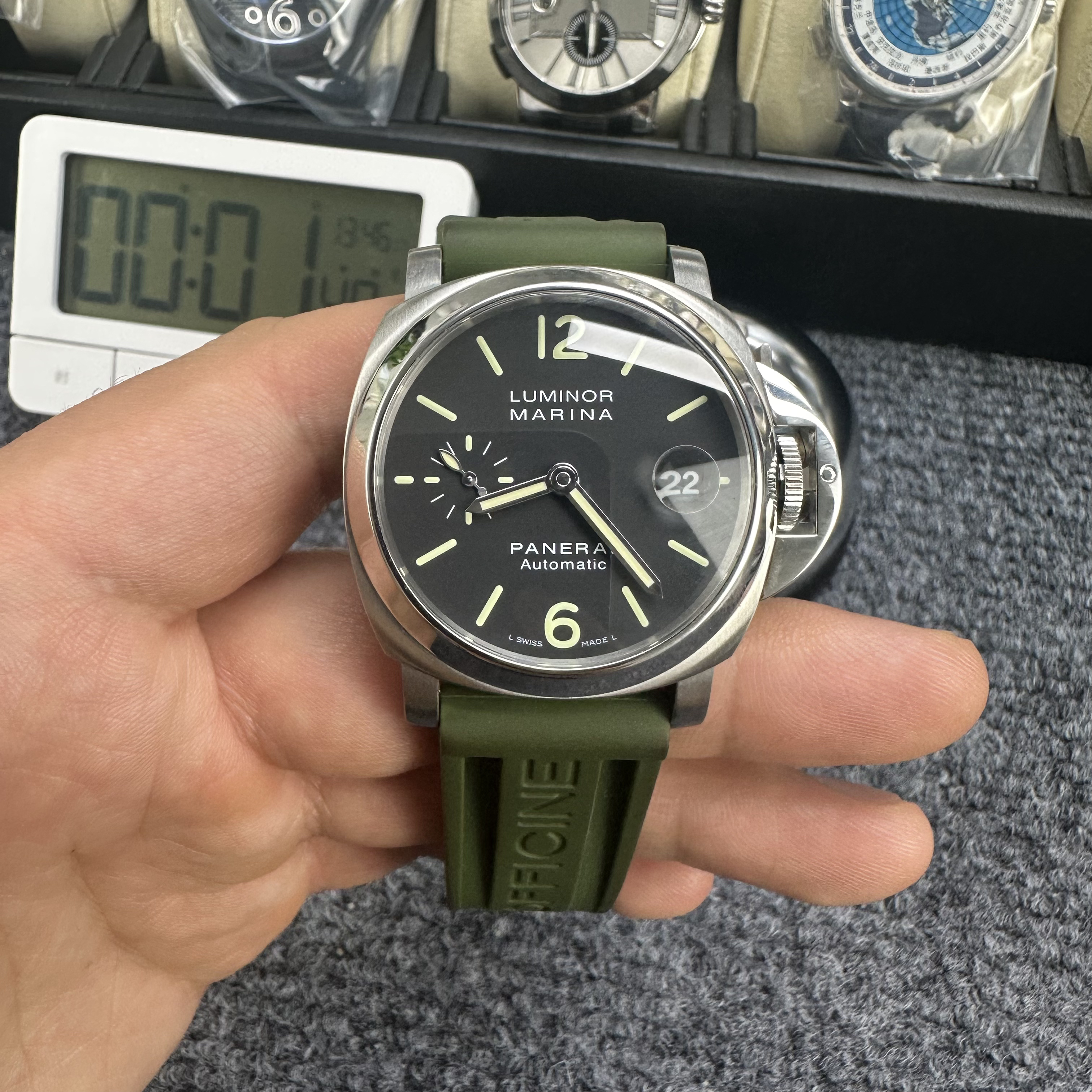 95新 Panerai/沛纳海 庐米诺/40mm/精钢/机械/单