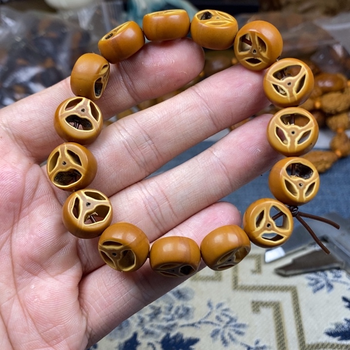橄榄核手串/手链橄榄核雕工艺手串