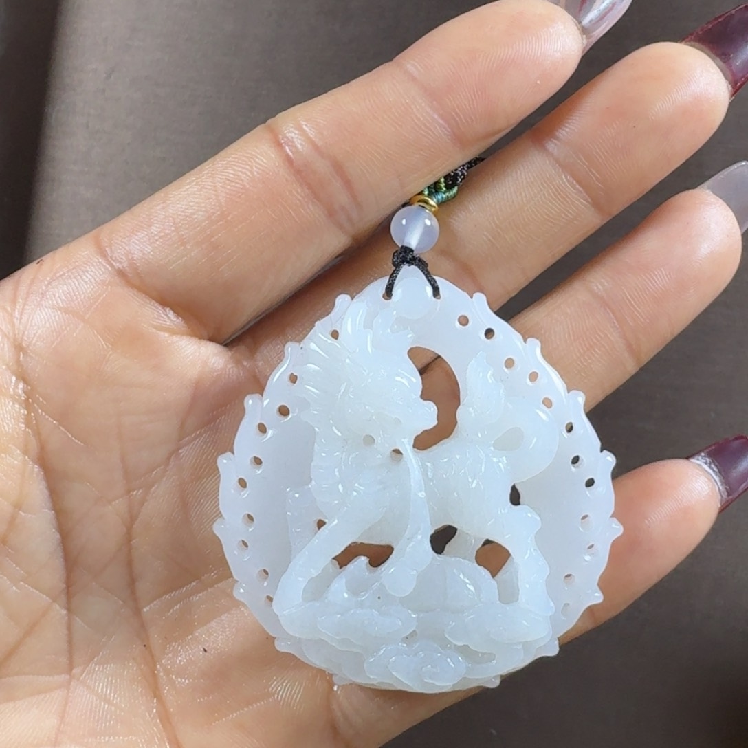 和田玉挂件未镶嵌