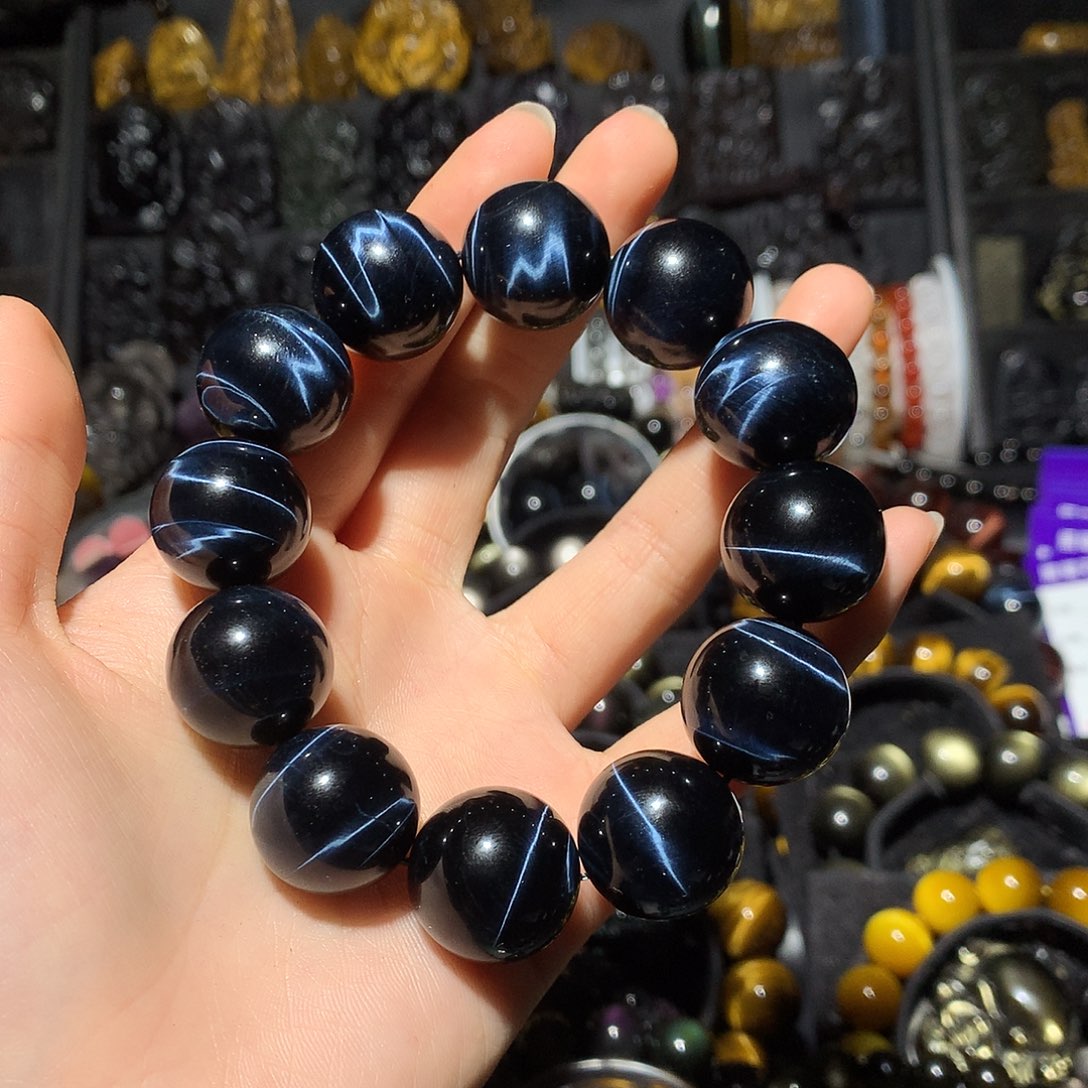 木变石手链未镶嵌6*月