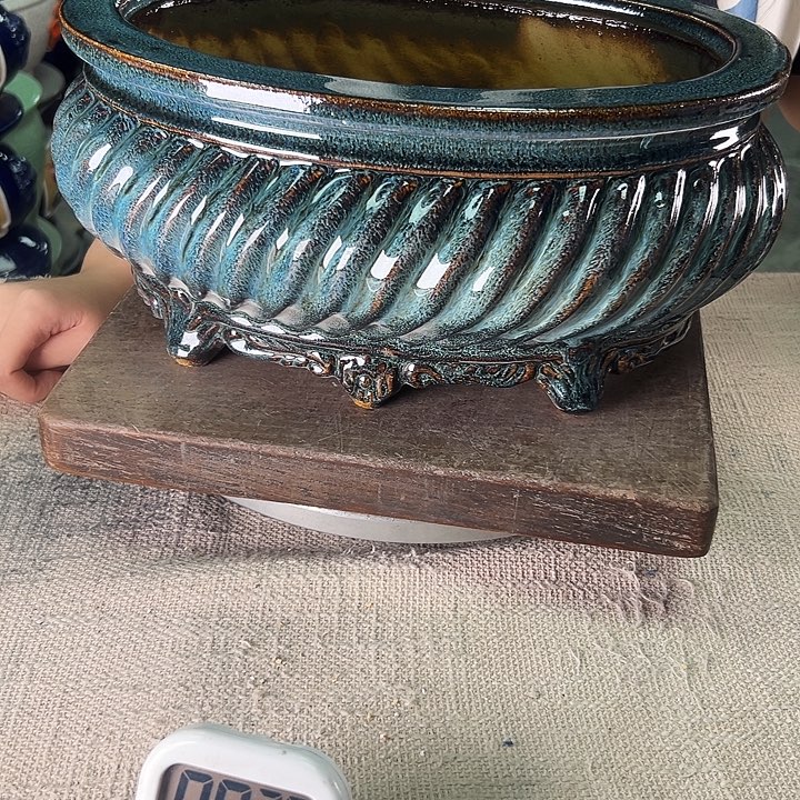 晓***月泳坤堂石湾花盆陶瓷