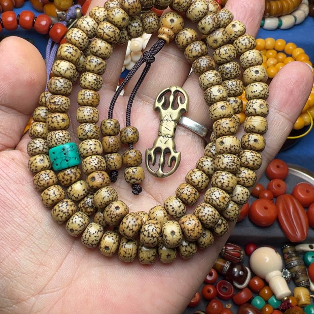 星月菩提吊坠星月108