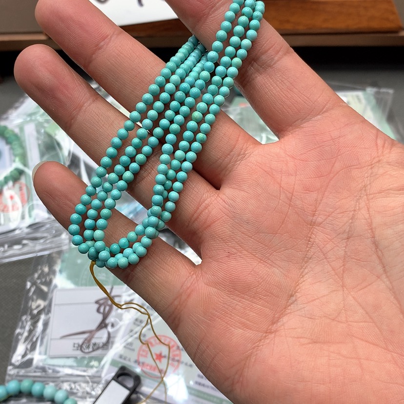 【闪购商品】绿松石颈饰未镶嵌蜜*29