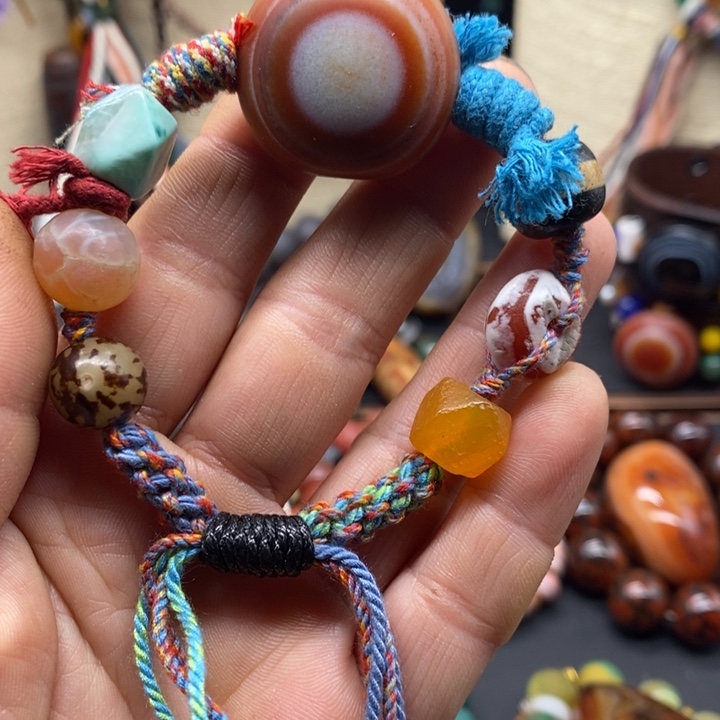 玛瑙/玉髓手链未镶嵌