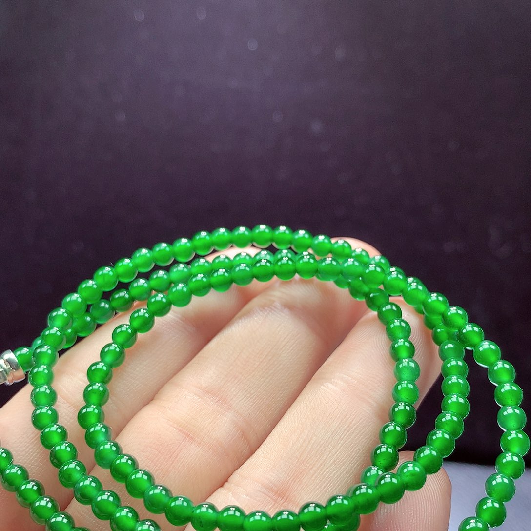 翡翠手链未镶嵌项链