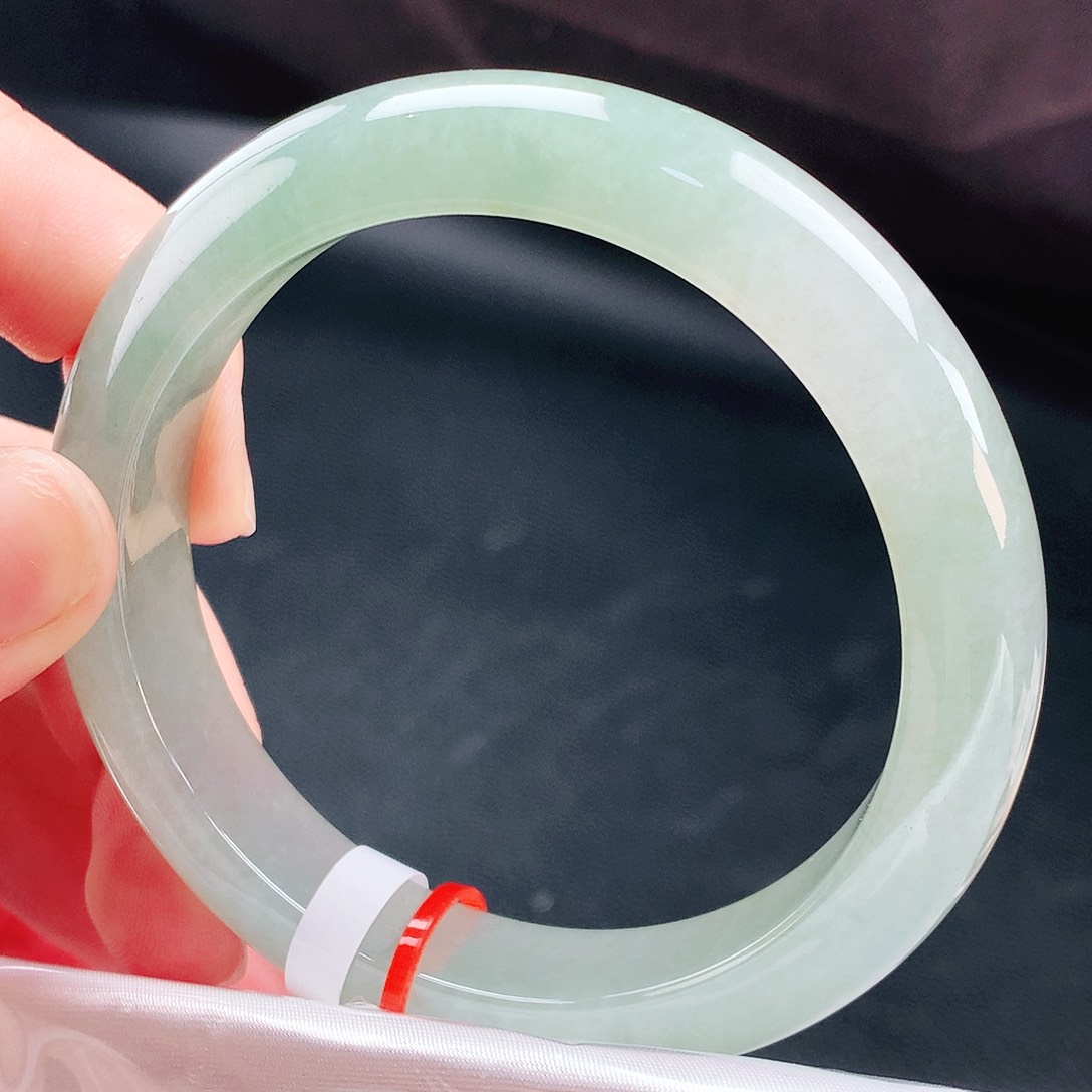 未镶嵌手镯翡翠59圈