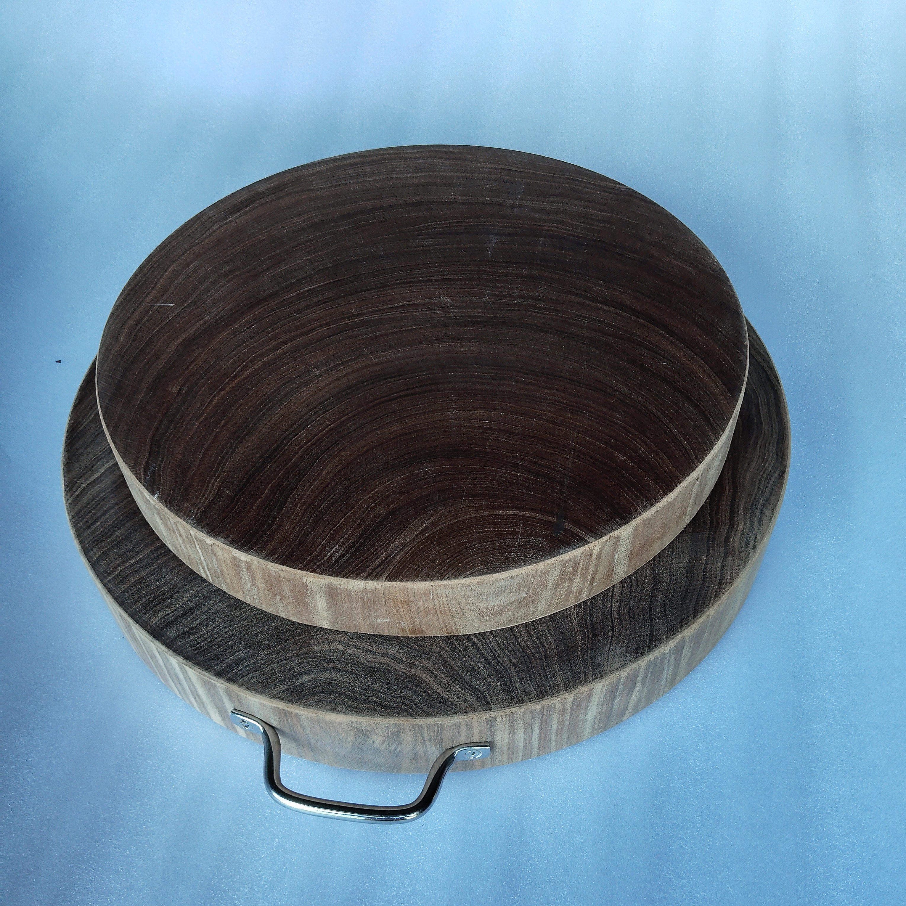 39x6公分（蚬木）砧板圆盘圆形家用耐砍耐剁无漆无腊好用耐用砧板