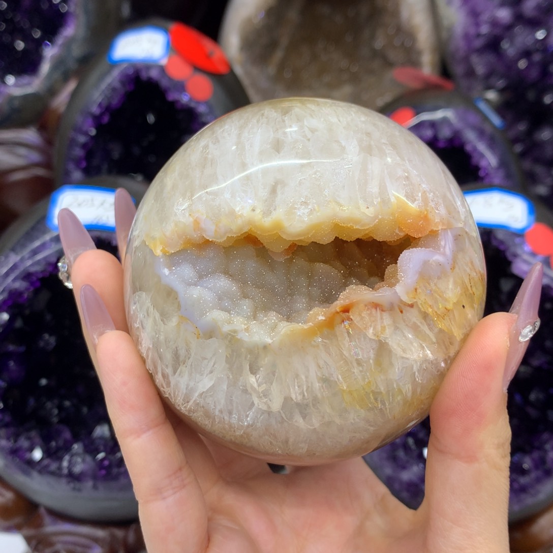 摆件未镶嵌紫晶好好