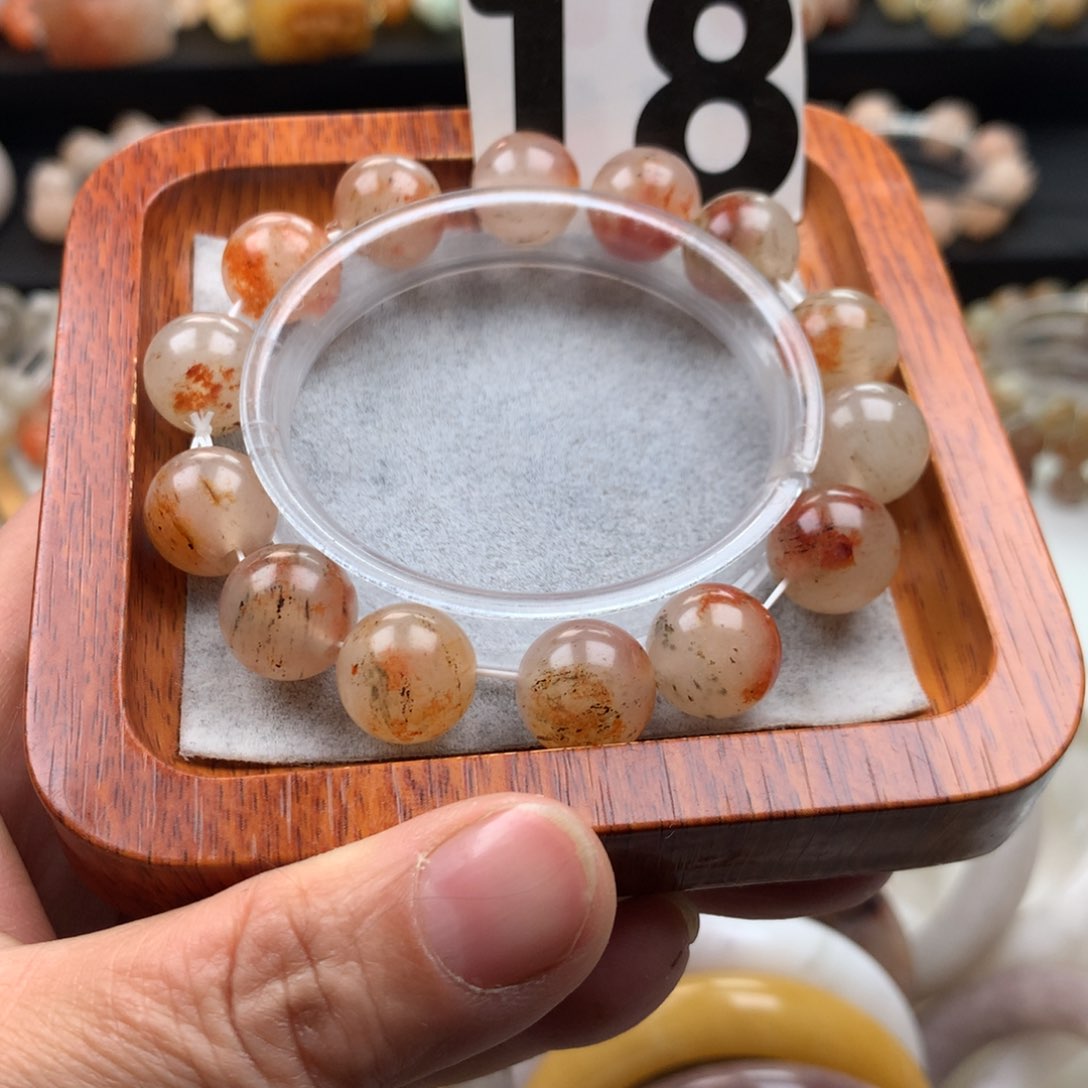 石英质玉手链未镶嵌