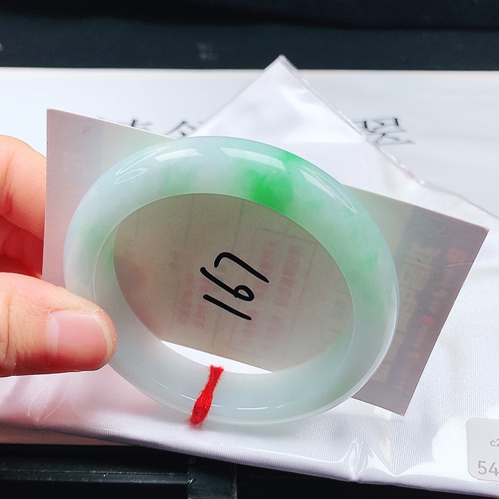 翡翠手镯未镶嵌54➕圈口