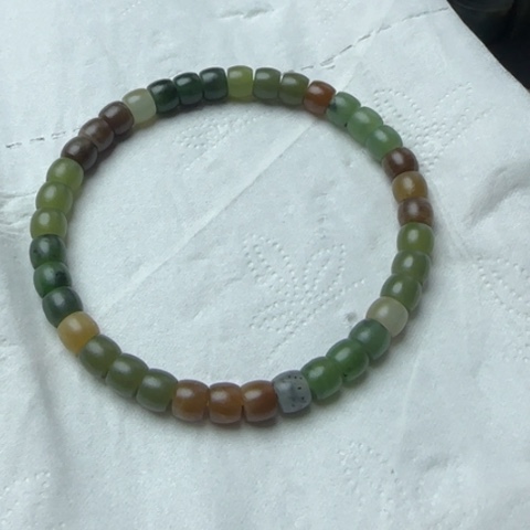 和田玉手链未镶嵌