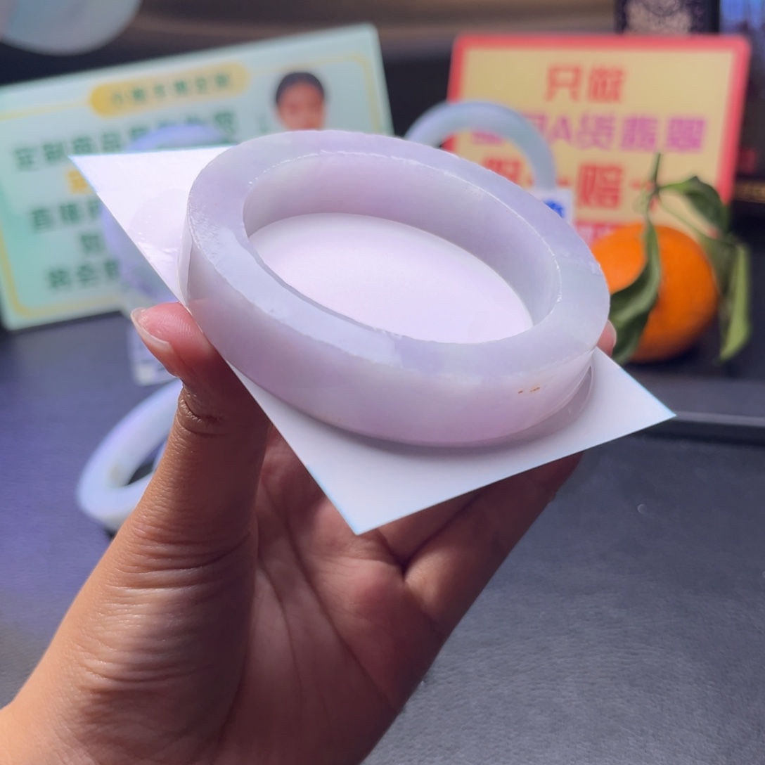 定制翡翠未镶嵌手镯57-60正