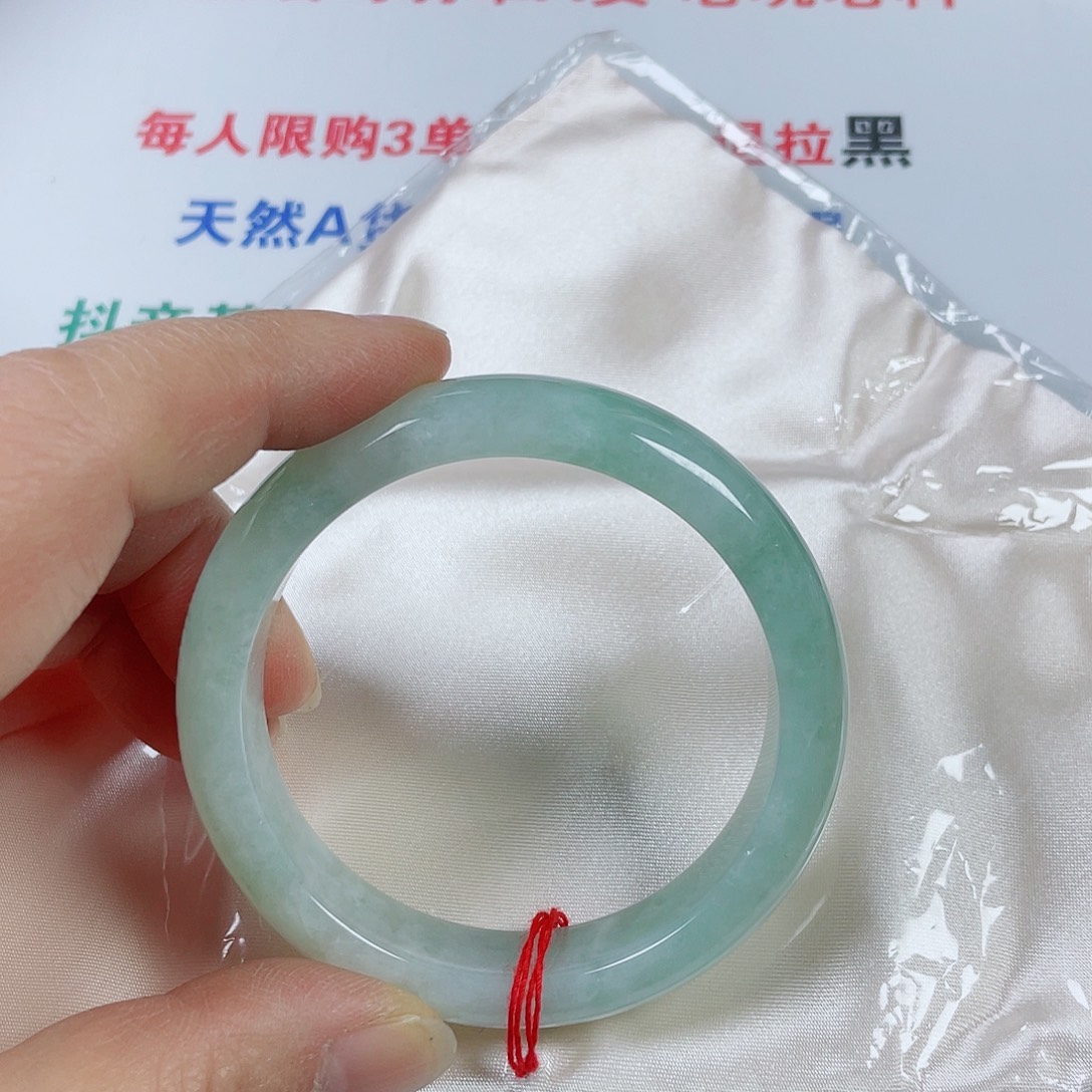 翡翠未镶嵌手镯天然翡翠手镯55