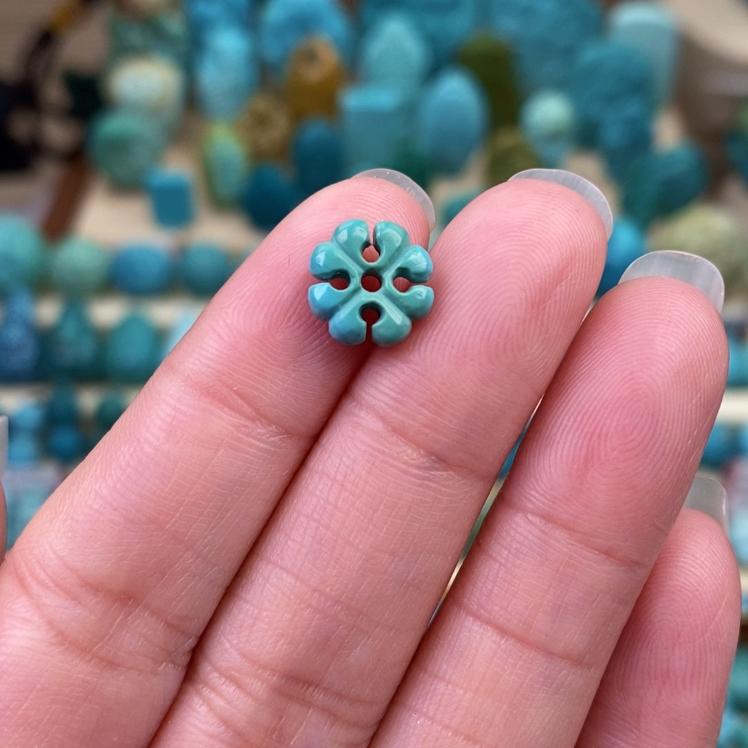 绿松石珠宝奇石未镶嵌