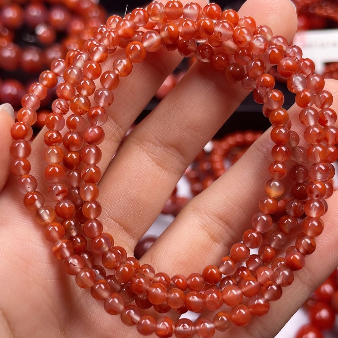 未镶嵌手链南红玛瑙