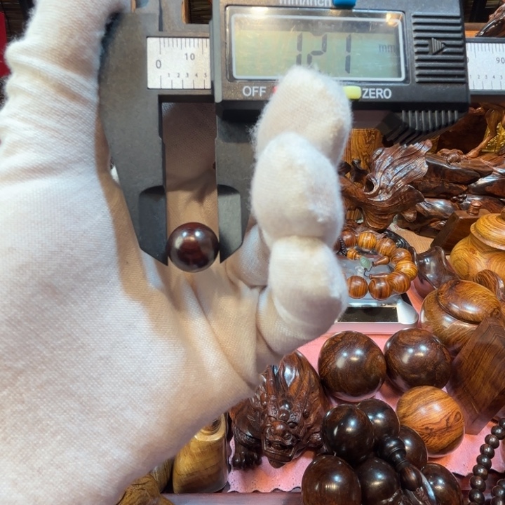 檀香紫檀（小叶紫檀）梦****?单个1.2三通单珠