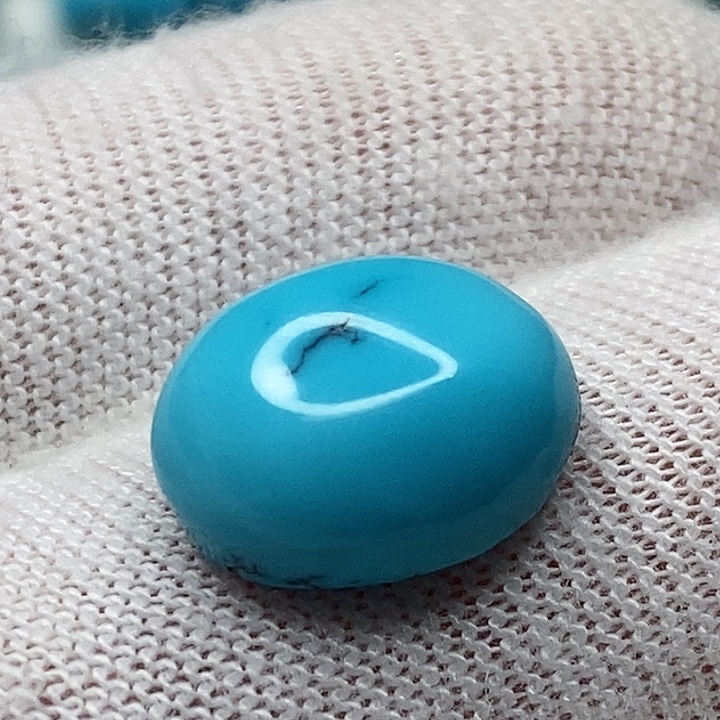 绿松石未镶嵌天然原矿 地大质检