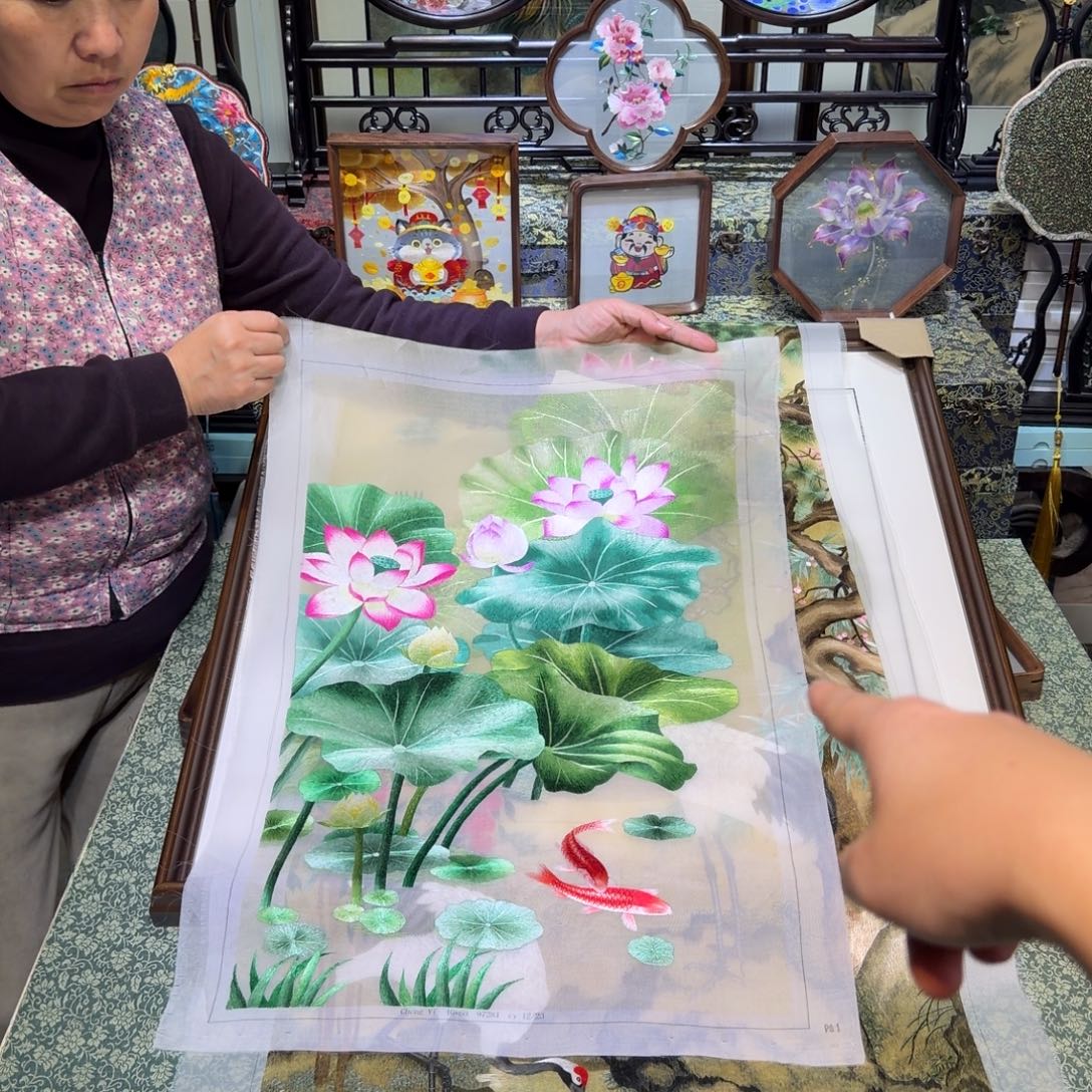 刺绣手工苏绣工艺