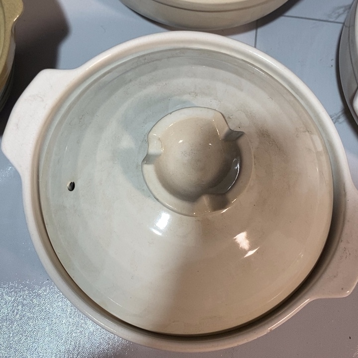 瓷片磁州窑干烧锅口径27厘米高度10厘米