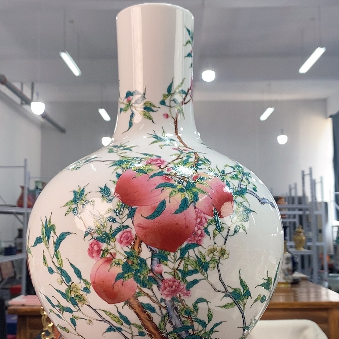 摆件景德镇陶瓷花瓶摆件