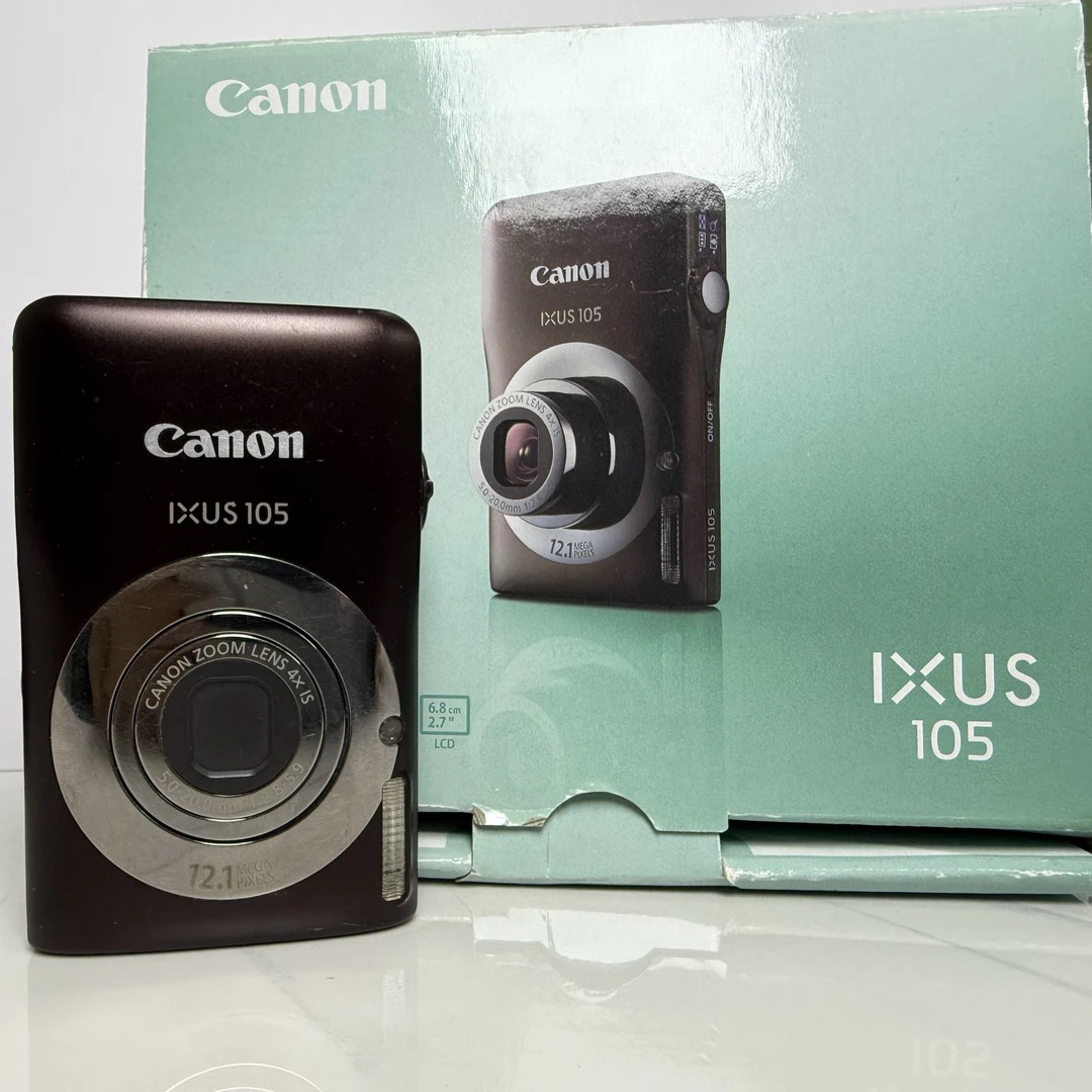 9新 Canon/佳能 原盒ixus105 冷白皮出图 原盒包装 No退换