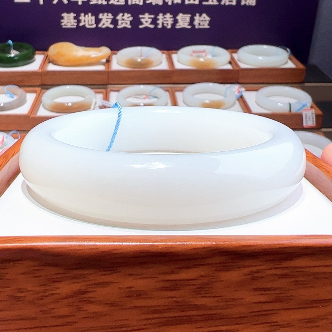 和田玉手镯 58未镶嵌