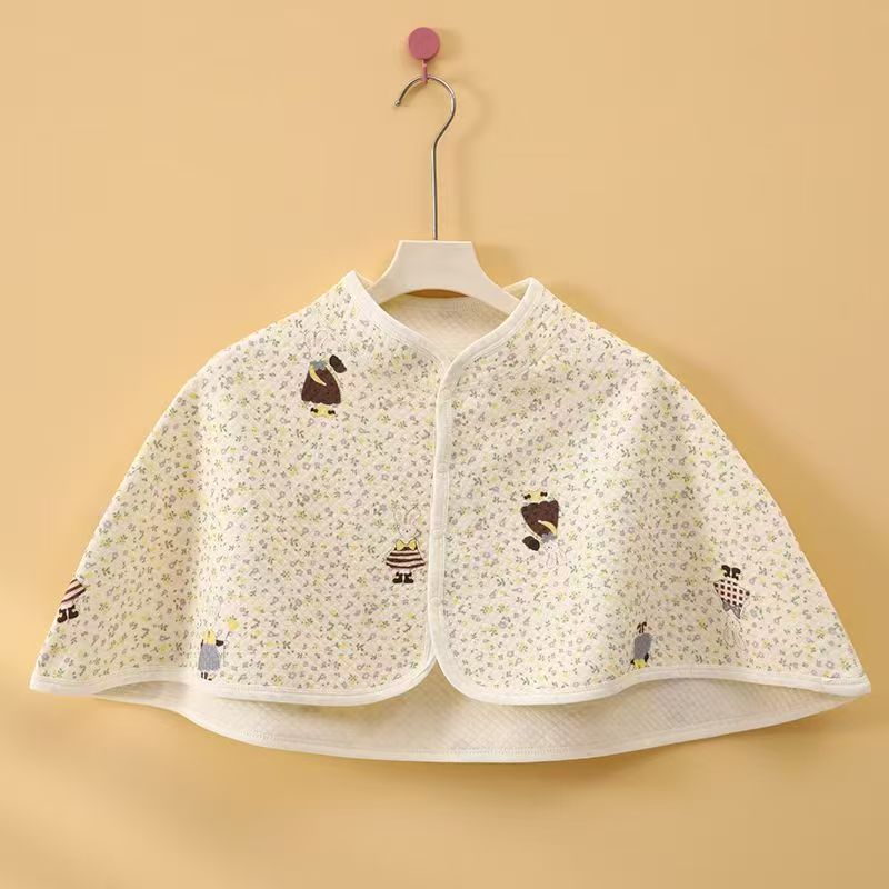 四季纯棉月子披肩产妇产后哺乳护肩颈椎保暖防风短款坎肩