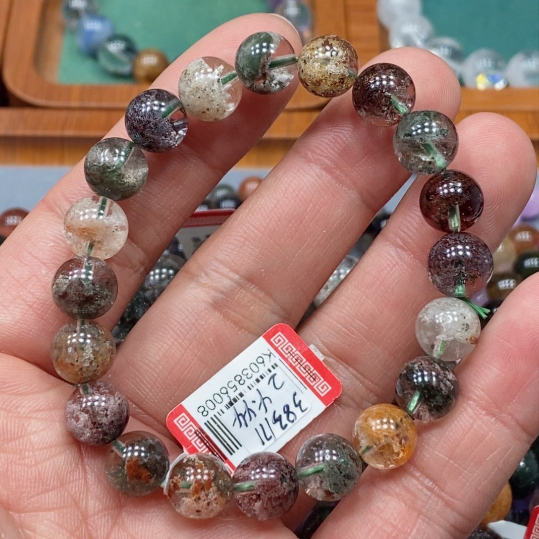 水晶手串未镶嵌天然