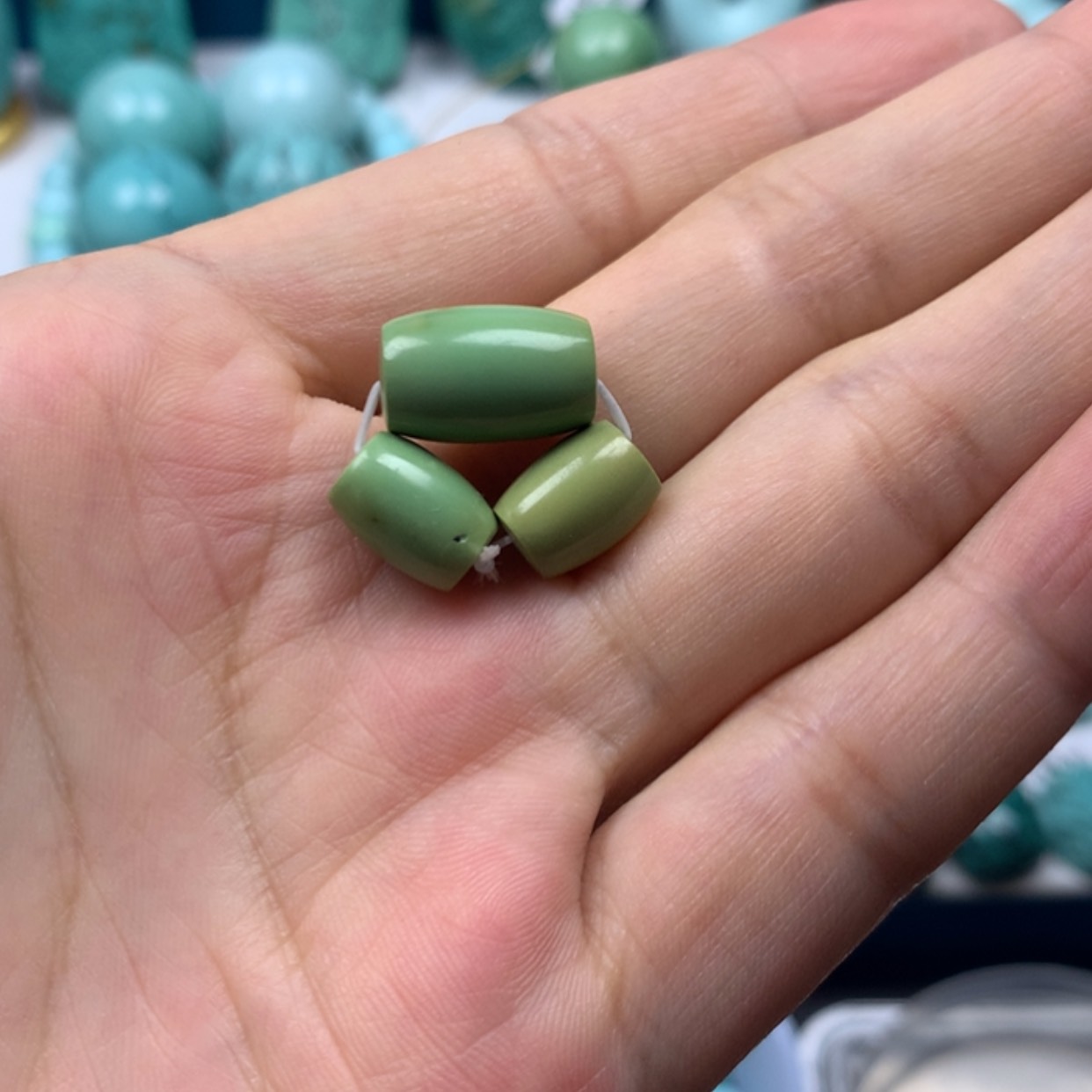 【闪购商品】未镶嵌绿松石珠宝奇石