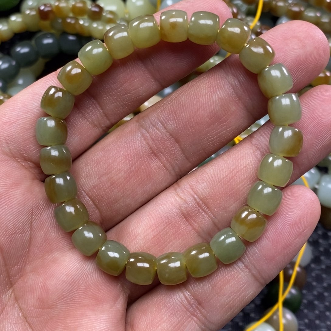 和田玉手链未镶嵌