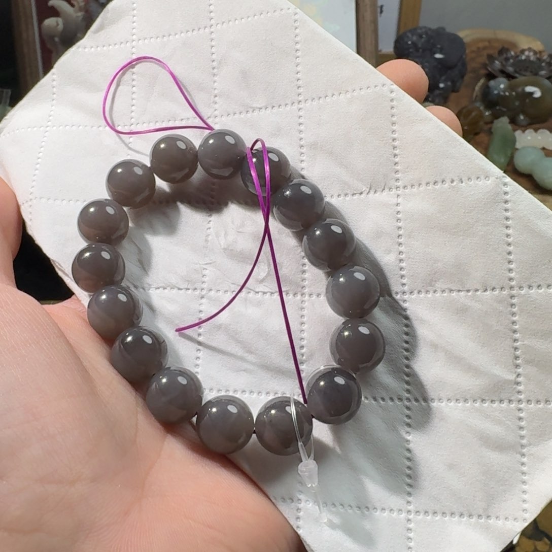 和田玉手串未镶嵌