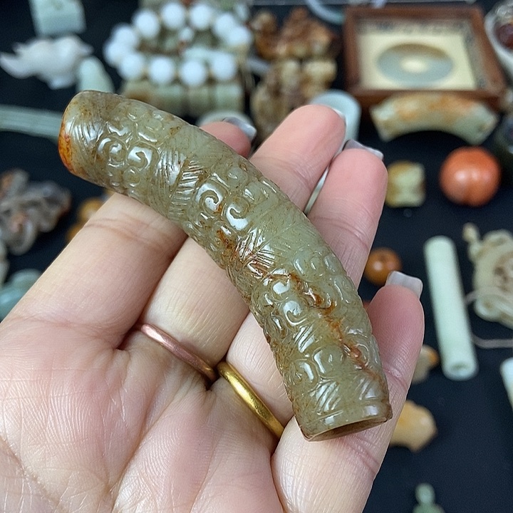 和田玉（糖玉）挂件未镶嵌