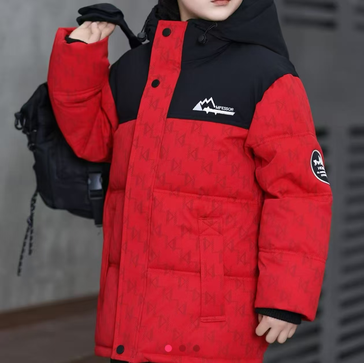 反季男童棉服2025新款反季加厚棉服中大童儿童男孩冬装外套