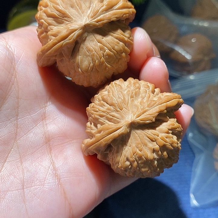 王***王吊坠文玩核桃白狮子