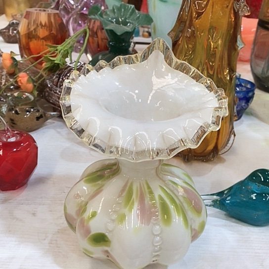 无铅玻璃花瓶高19厘米口径5厘米