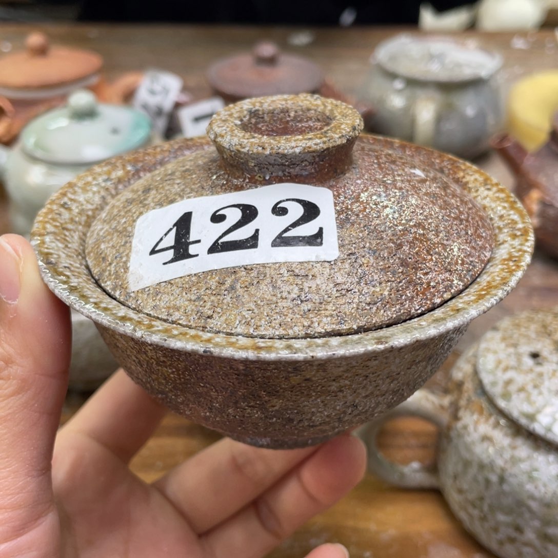 陶纯手工柴烧茶壶瑕瑕