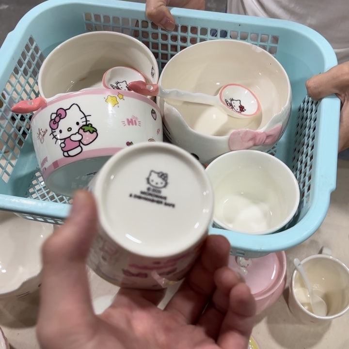 高温陶瓷釉下彩餐具