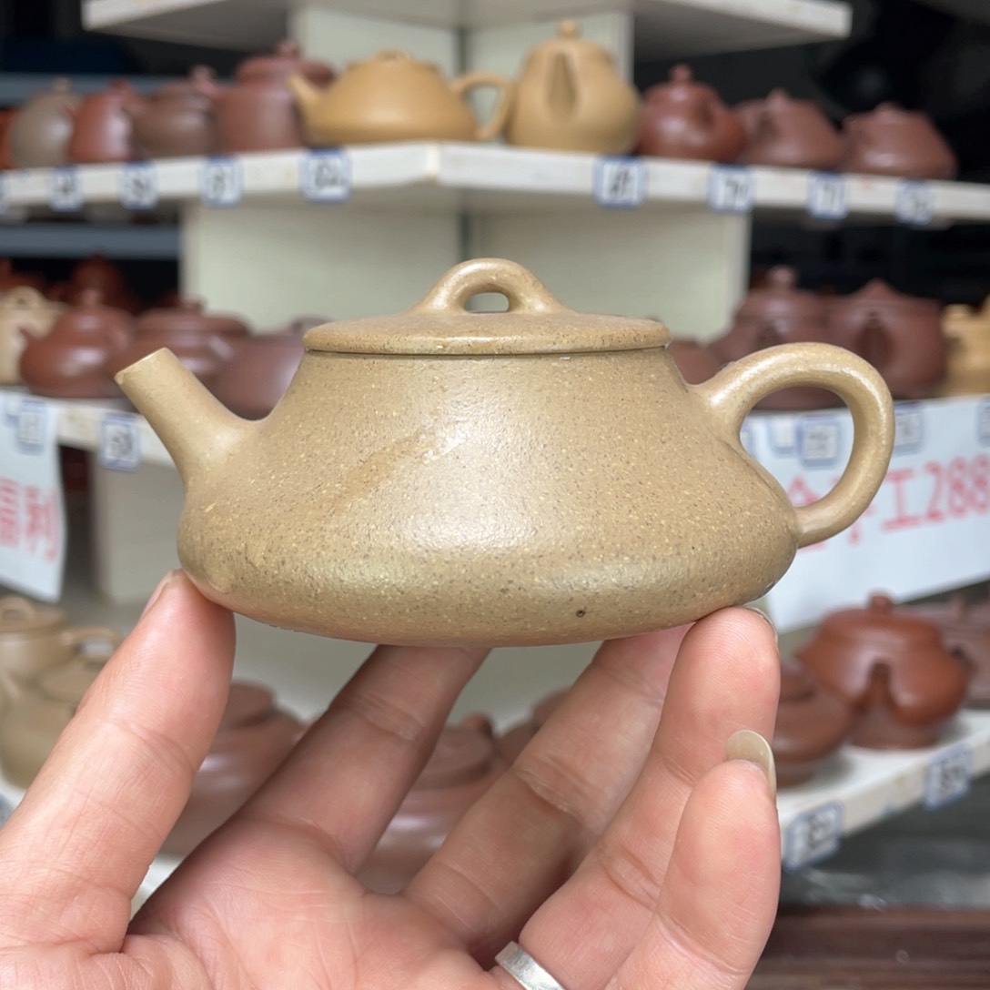 紫砂茶壶青降全手工170毫升